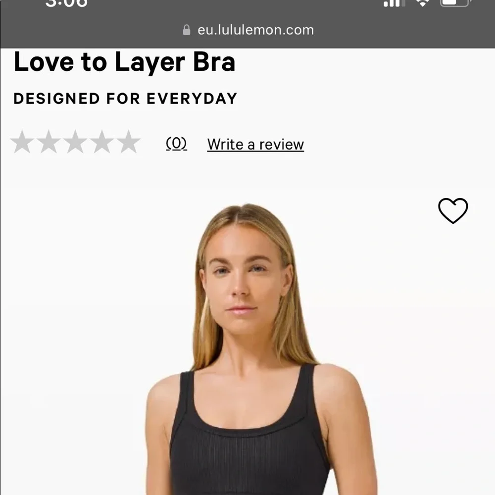 Lululemon Love to Layer Bra - Picture 5 of 8